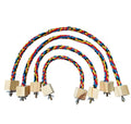 Rope Perch - Blue, Red & Yellow